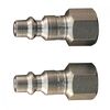 Milton Industries PLUG F1/4" CPLR (2pk) MIS-728